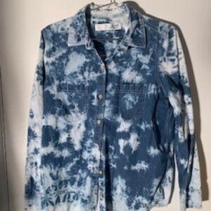 Joe Fresh Bleached Denim Shirt M/M